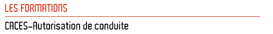 caces conduite